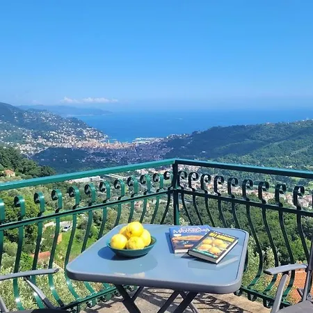 Sea-view Retreat - Pool, Tavern, Fireplace Rapallo