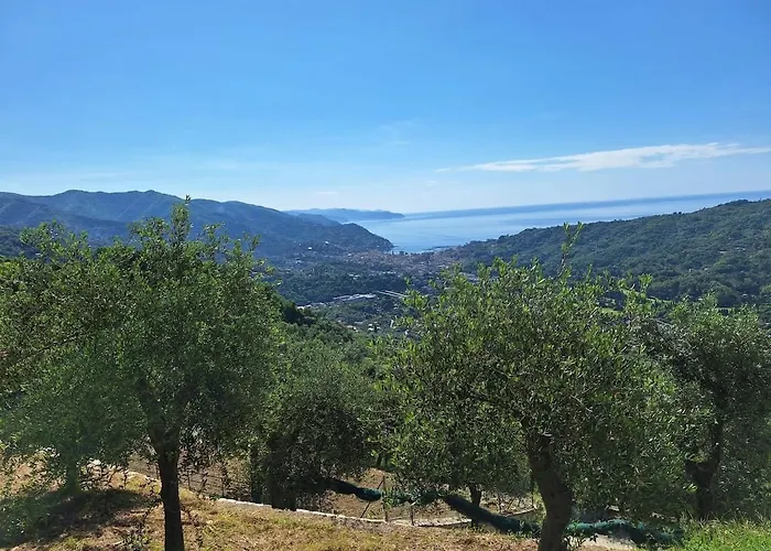 Sea-view Retreat - Pool, Tavern, Fireplace Feriehus Rapallo